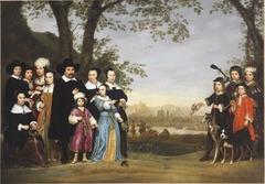 Portrait of the Sam Family by Aelbert Cuyp