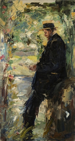 Portrait of the Veterinarian Reindl by Aleksey Korin 1865-1923