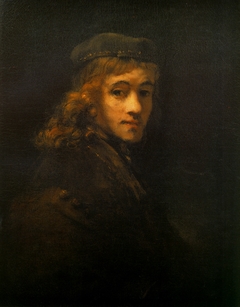 Portrait of Titus van Rijn by Rembrandt