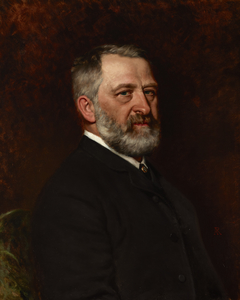 Portrait of Władysław Łuszczkiewicz by Alfred Isidore Romer