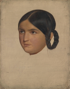 Portrat Study of Mariuccia by Adolph Tidemand