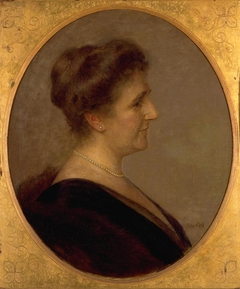 Portret van Adrienne Rosa Wertheim-Enthoven by Jan Veth