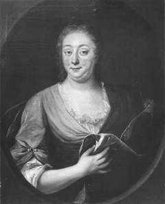 Portret van Catharina de Ruiter (?-1774) by Jan Maurits Quinkhard