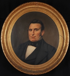 Portret van Huibert van Rijckevorsel (1813-1866), oleografie? by Robert van Eijsden