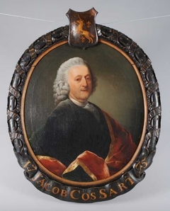 Portret van Jacob Jansz. Cossart (1713-1780), bewindhebber van de VOC tussen 1775 en 1780 by Dionys van Nijmegen