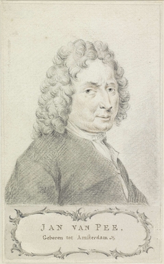 Portret van Jan van Pee by Unknown Artist