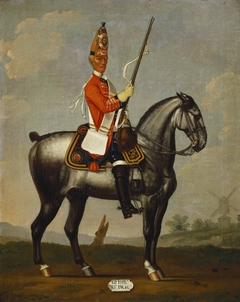 Private, 2nd Royal North British Dragoons, 1751 by David Morier