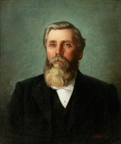 Reverend Dr John Cynddylan Jones (1841–1930) by F Joergens