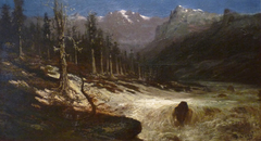 River in the Alps by Gustave Doré