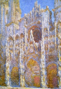 Rouen Cathedral, Façade by Claude Monet