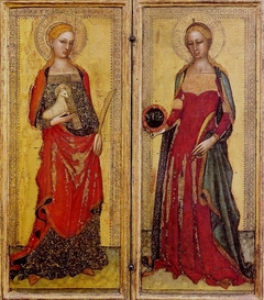 Saint Agnes and Saint Domitilla by Andrea di Bonaiuto