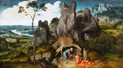 Saint Jerome in the Desert by Joachim Patinir