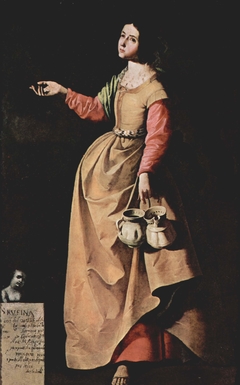 Saint Rufina by Francisco de Zurbarán