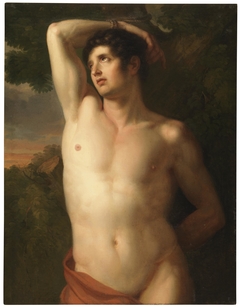 Saint Sebastian by Gottlieb Schick