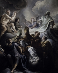 Saints in Glory by Francesco Solimena