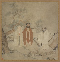 Sakyamuni, Lao Tzu, and Confucius by Anonymous