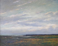 Salt Marshes of Northern New Jersey by Arthur Hoeber