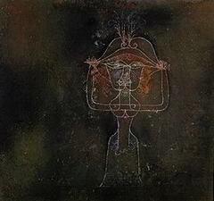 Sängerin der komischen Oper by Paul Klee