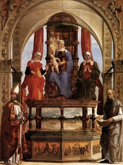 Santa Maria in Porto Altarpiece by Ercole de' Roberti