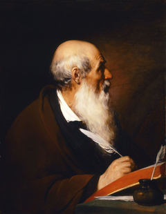 Scientist writing by Friedrich von Amerling