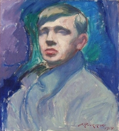 Self-portrait (1914) by Jalmari Ruokokoski