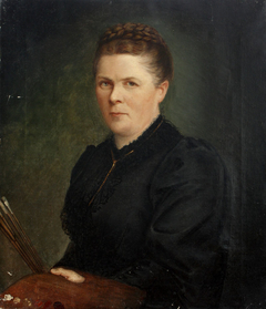 Self-portrait by Anna Stainer-Knittel