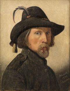 Self-Portrait as Legionnaire by Ditlev Blunck