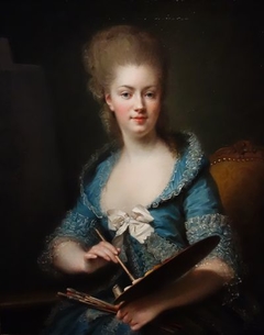 Self-portrait by Rosalie Filleul by Rosalie Filleul