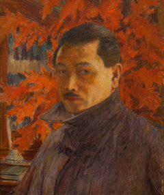 Self-portrait by Torajirō Kojima