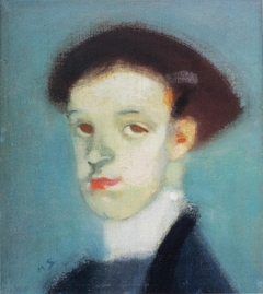 Singer in Green by Helene Schjerfbeck