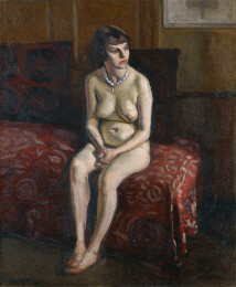 Sitting Nude by Albert Marquet