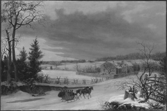 Sleigh Ride in the Country by Thomas Birch