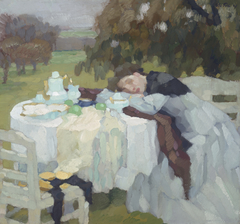 Spätherbst by Leo Putz