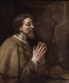 St. James the Greater praying by Rembrandt