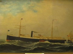 Steamship "Wyanoke" by Antonio Jacobsen