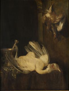 Still life with dead birds by Abraham van Beijeren