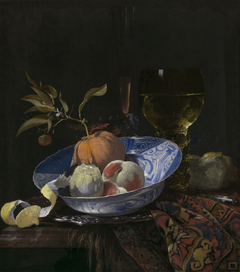 Still Life with Lemon Peel by Willem Kalf