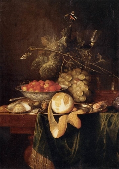 Still-life with Peeled Lemon by Jan Davidsz. de Heem