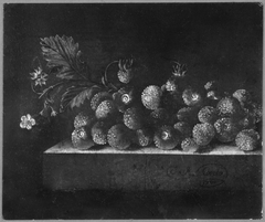 Still-Life with Strawberries by Adriaen Coorte