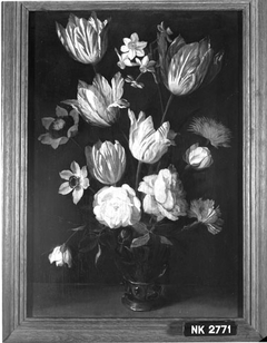 Stilleven met bloemen by Jacob van Hulsdonck