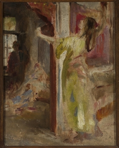 Study for the painting “Potocka in Bakhchisaray” by Jan Ciągliński