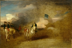 Surrender of Cornwallis at Yorktown by John Trumbull