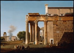 Temple of Antoninus and Faustina by Lancelot Théodore Turpin de Crissé