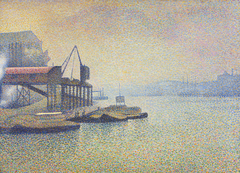 Thames Scene, the Elevator by Georges Lemmen