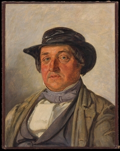 The Actor Kristian Mantzius by Jørgen Roed