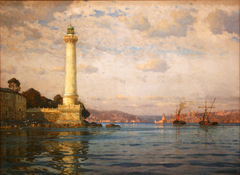 The Ahırkapı Lighthouse by Michael Zeno Diemer