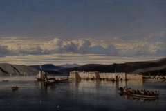 The Anchorage of Smyrna by Alexandre-Gabriel Decamps