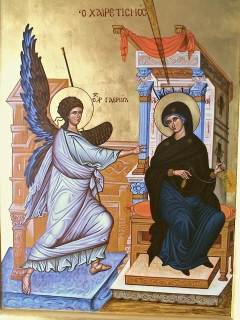 The Annunciation by GIITSIDIS EFSTATHIOS