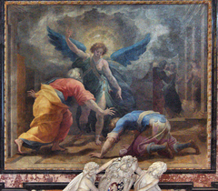 The Archangels Rafael and Tobias by Cristoforo Roncalli