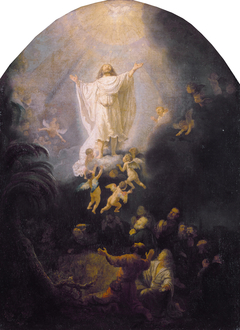 The Ascension by Rembrandt